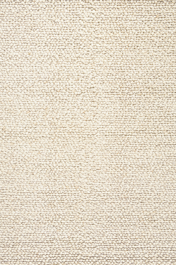 Tapis blanc en laine naturelle - Bubbles Naturel  - 1 - Toulemonde Bochart