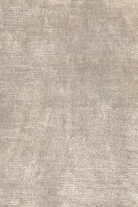 Tapis gris en fibre de bambou - Velvet Perle  - 1 - Toulemonde Bochart